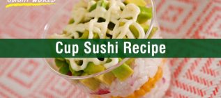 公式チャンネル《SUSHI WORLD》／【10分で簡単！】アボカドとコーンのカップ寿司の作り方